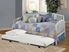 Restani White Daybed With Trundle