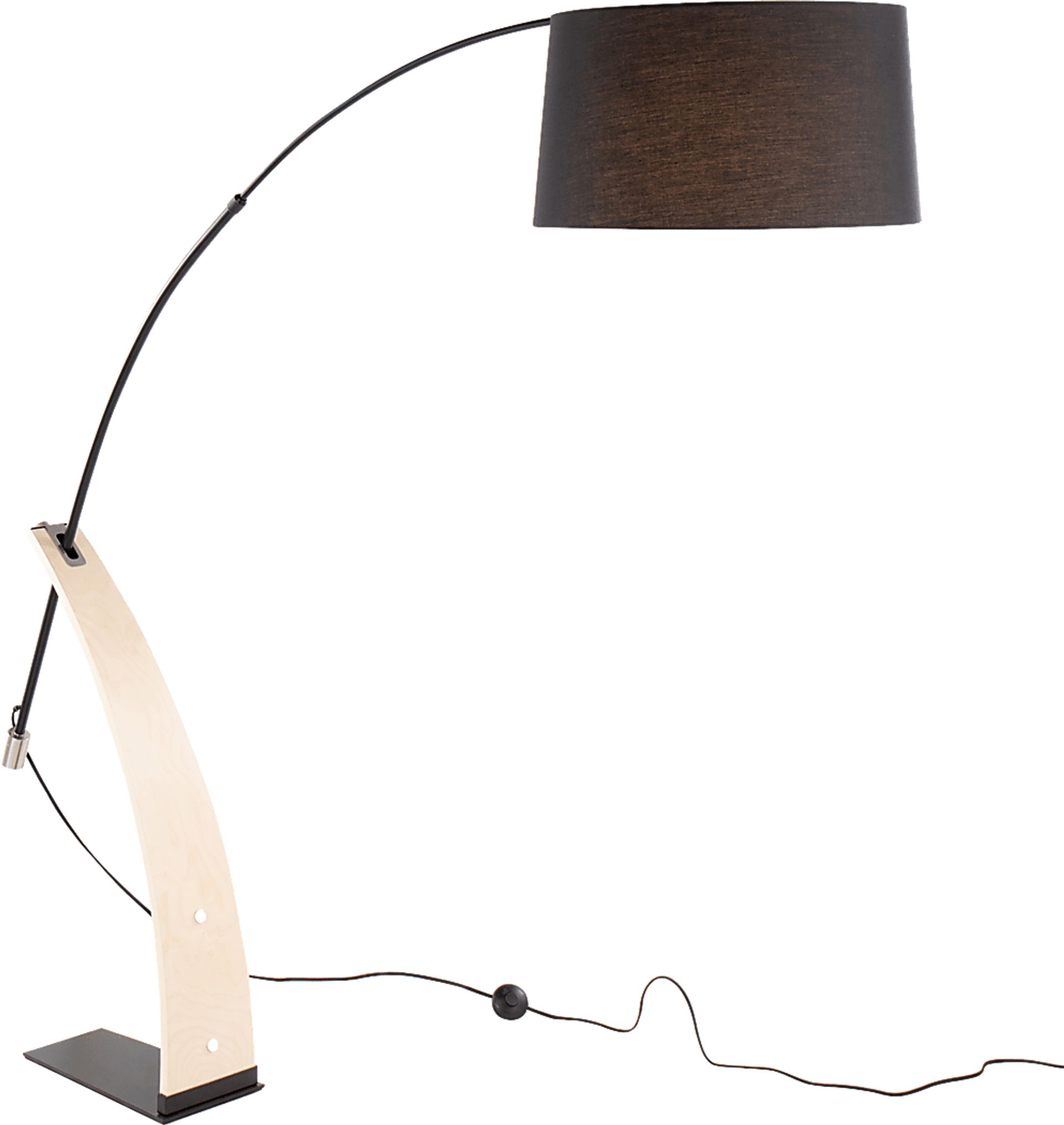 Restgate Black Floor Lamp - Image 5