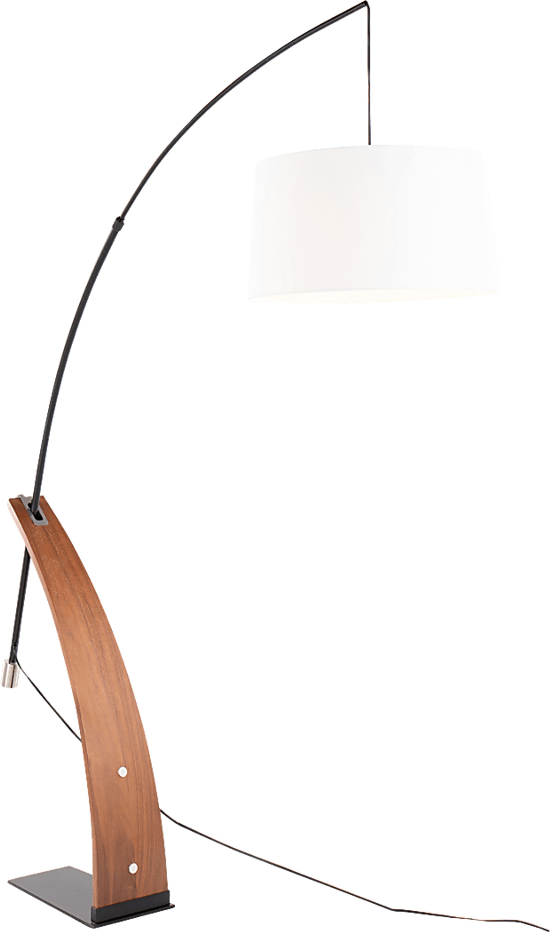 Restgate Brown Floor Lamp - Image 4
