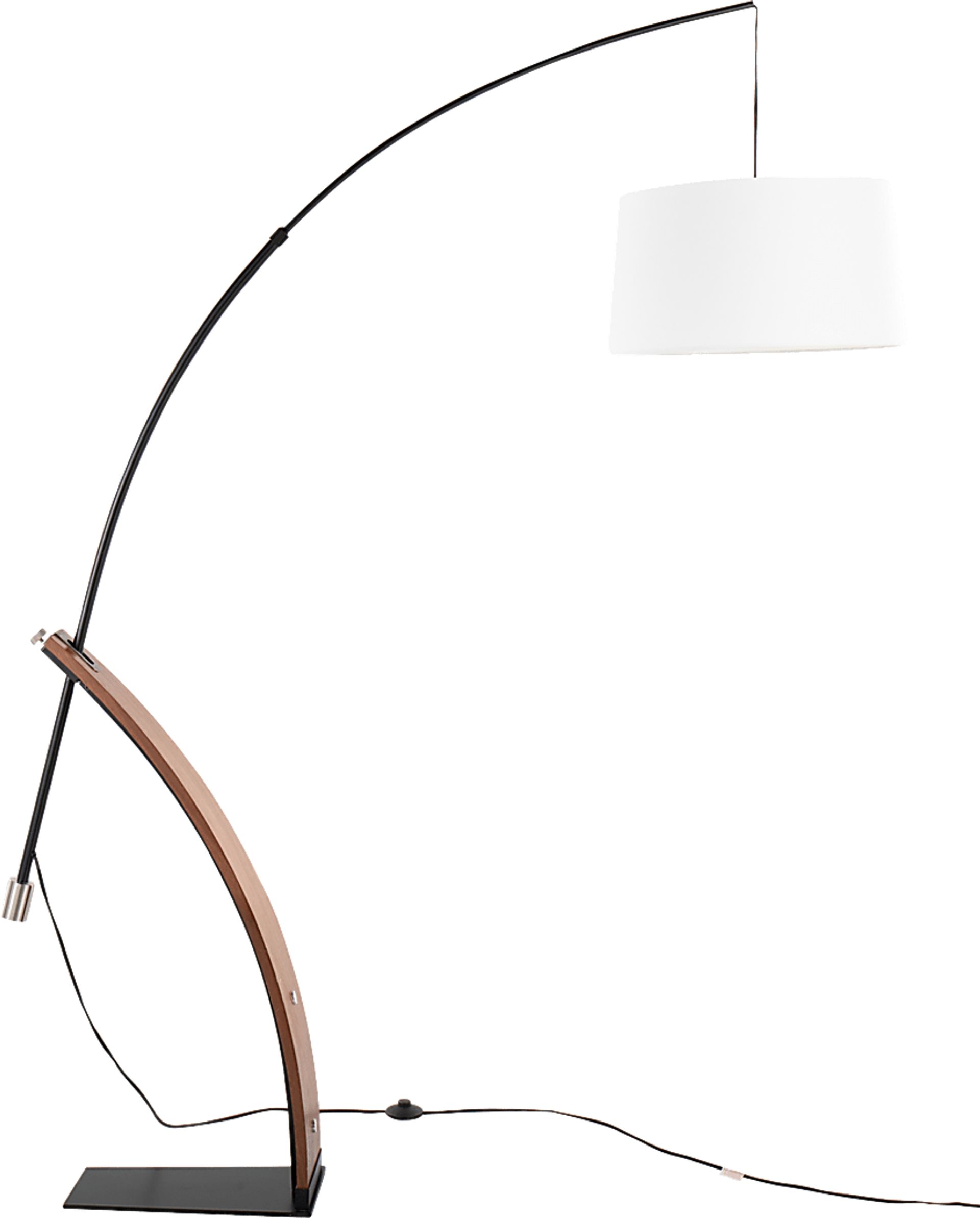 Restgate Brown Floor Lamp - Image 5