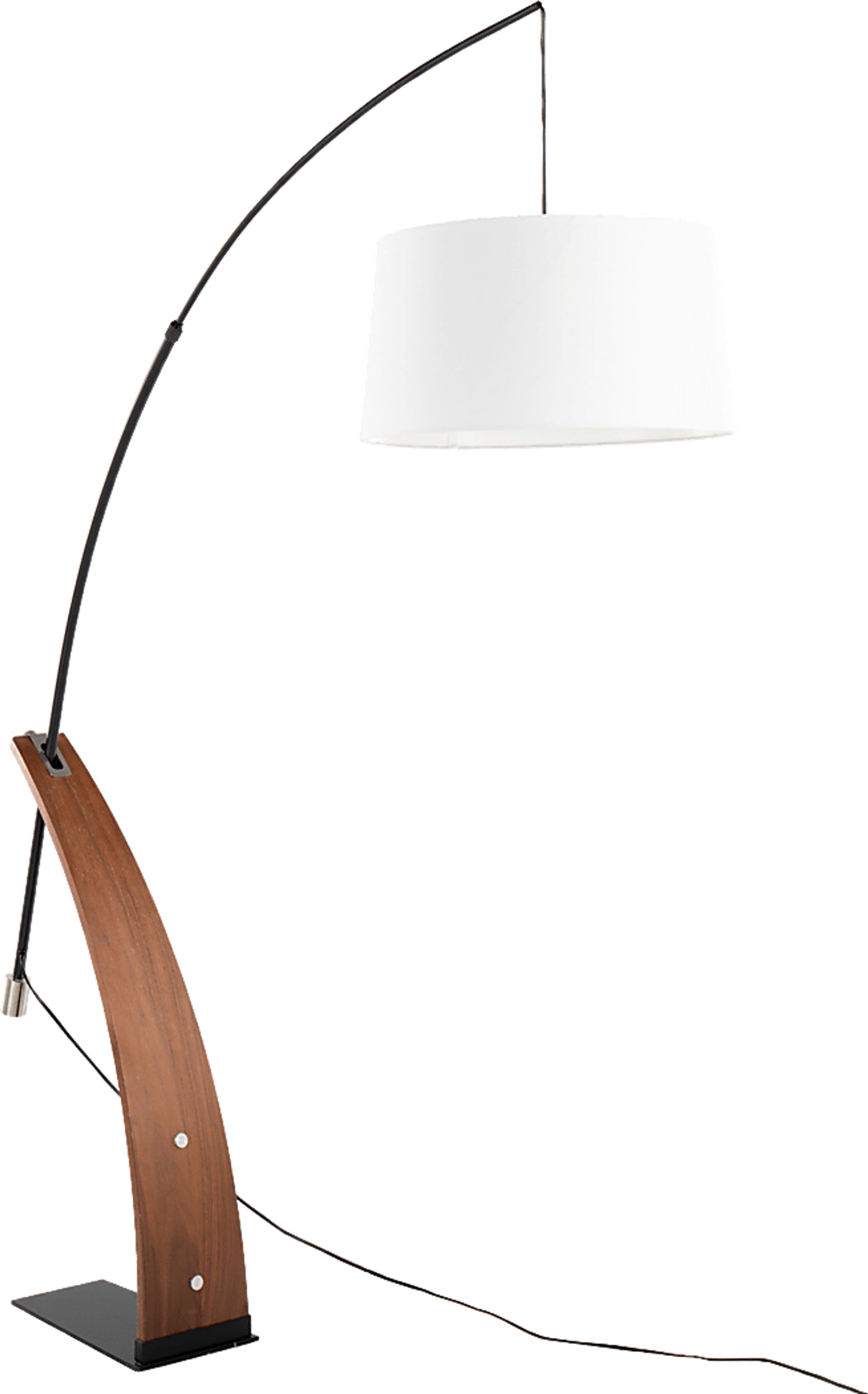 Restgate Brown Floor Lamp - Image 1