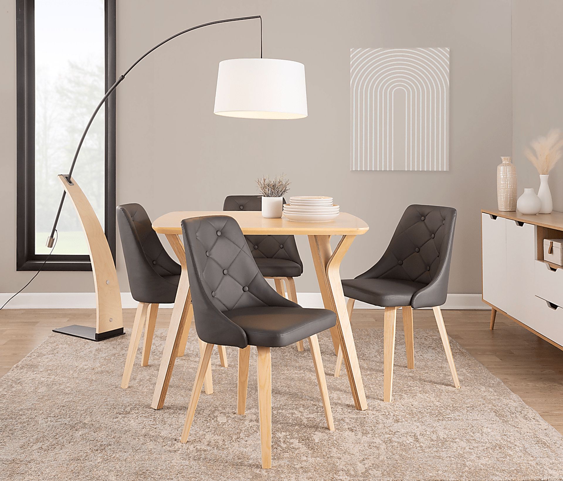Restgate Natural Floor Lamp - Image 3