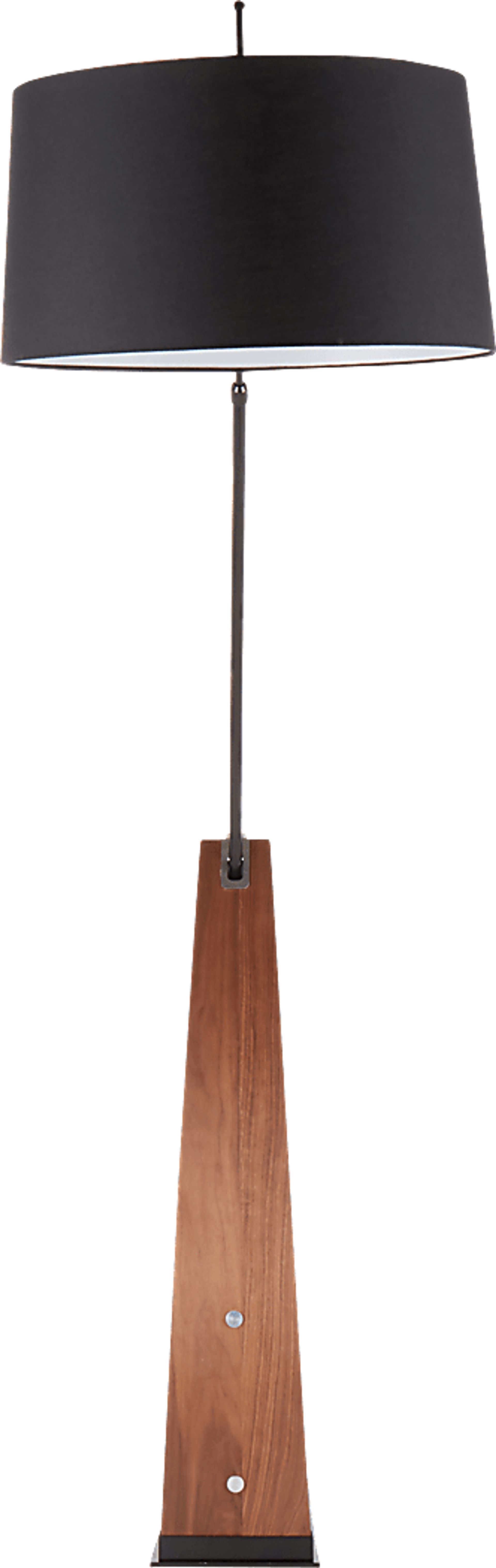 Restgate Walnut Floor Lamp - Image 6