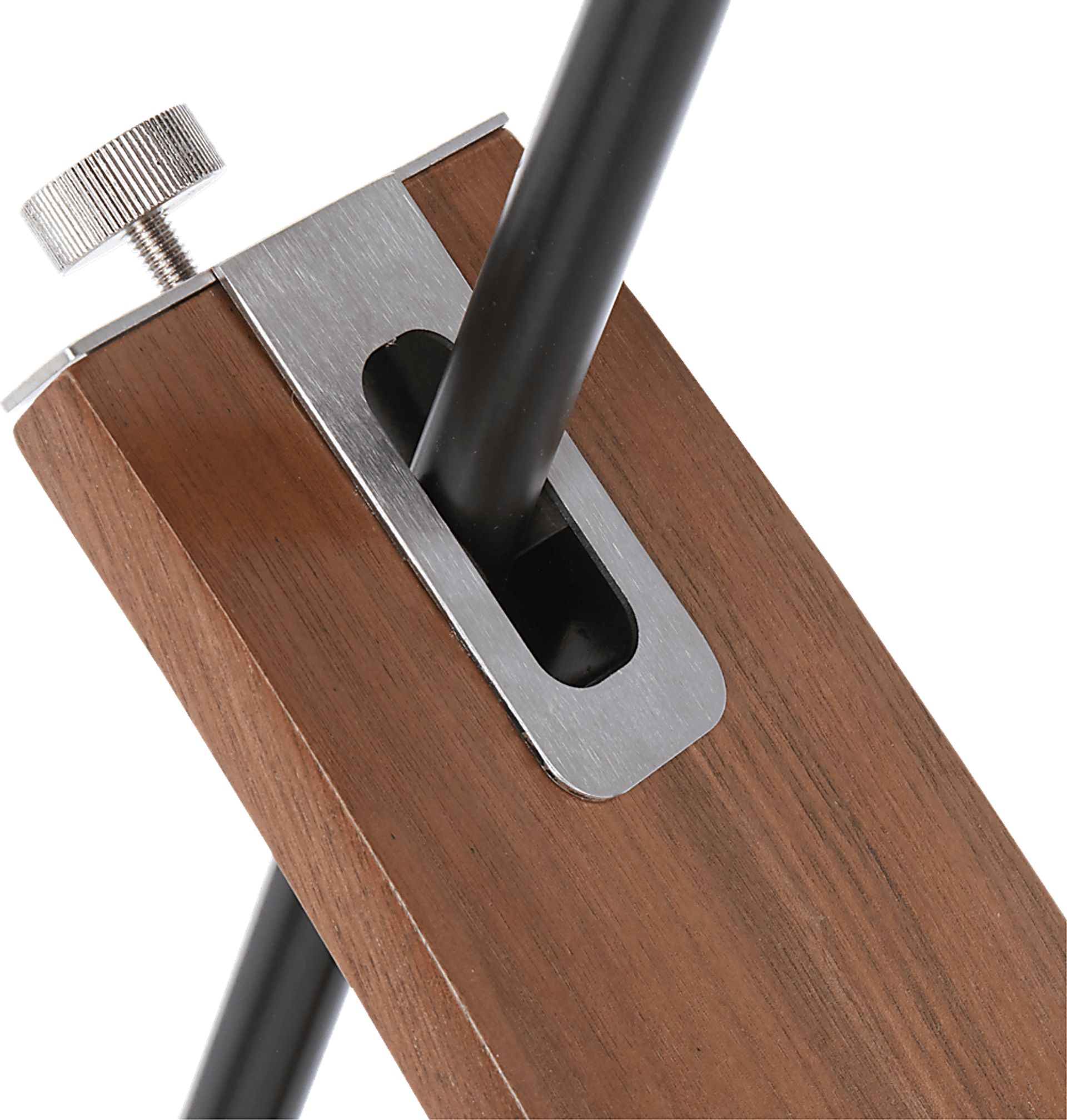 Restgate Walnut Floor Lamp - Image 9
