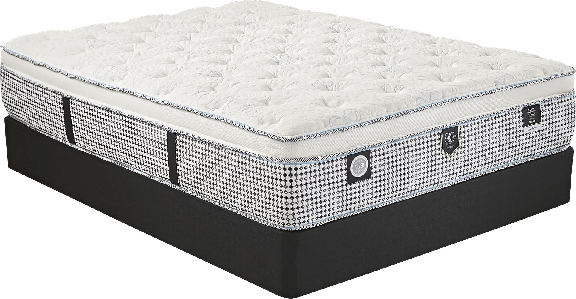 Restonic Apollo Queen Mattress Set - Image 1