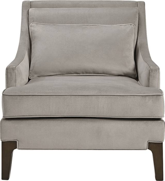 Retta Gray Accent Chair - Thumbnail - Image 6