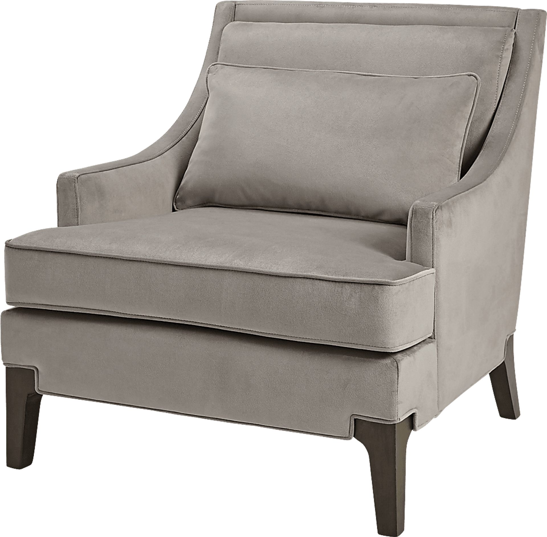 Retta Gray Accent Chair - Image 1