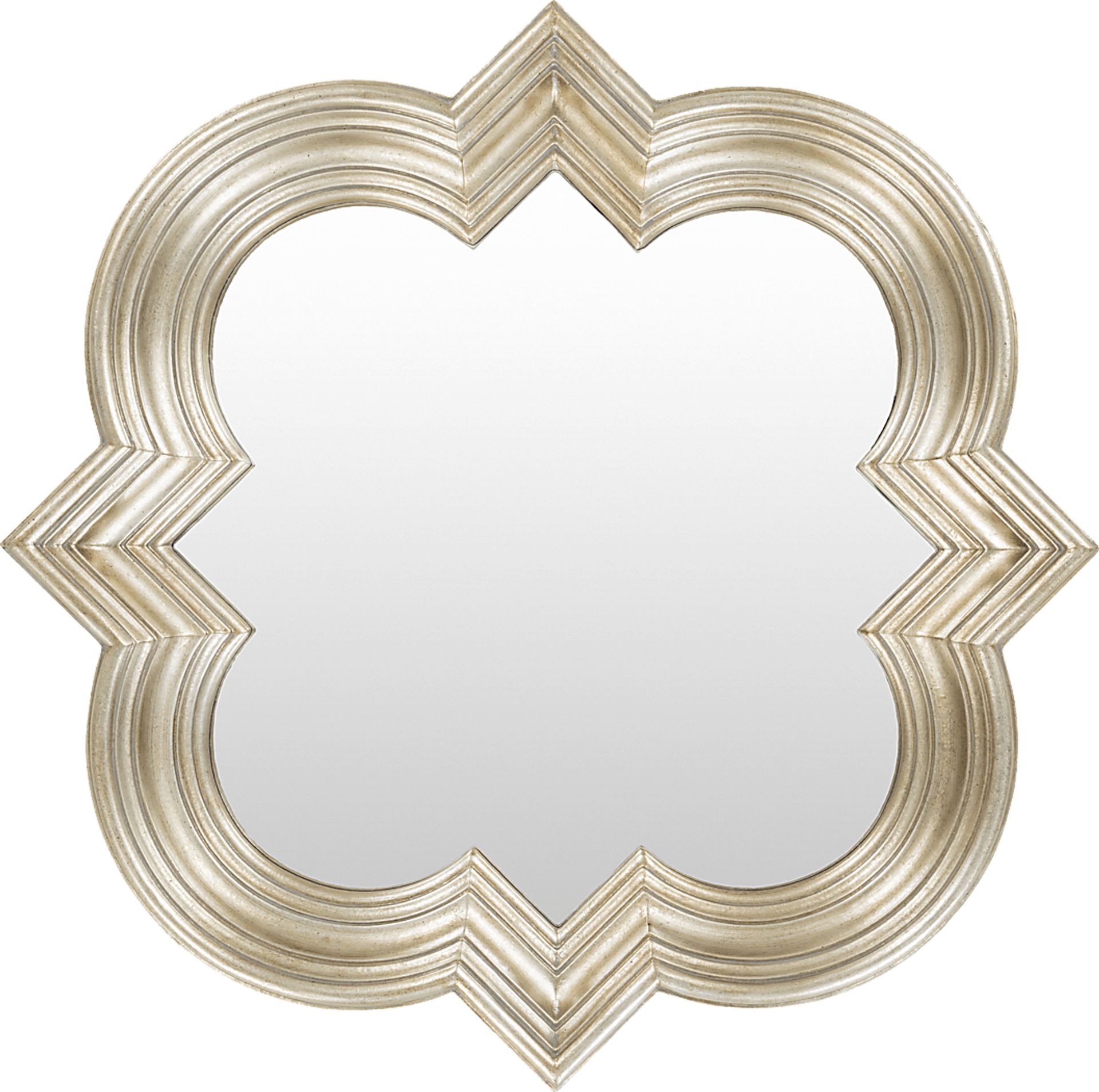 Reuven Silver Mirror - Image 1