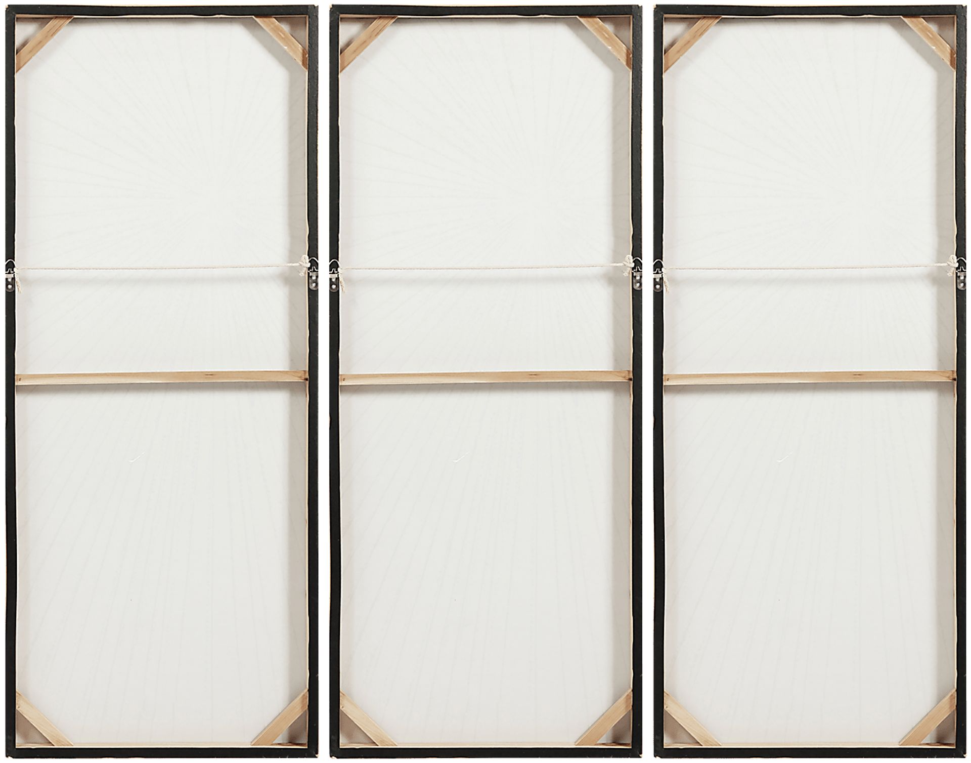 Revealing Light Gold Artwork, Set of 3 - Image 3