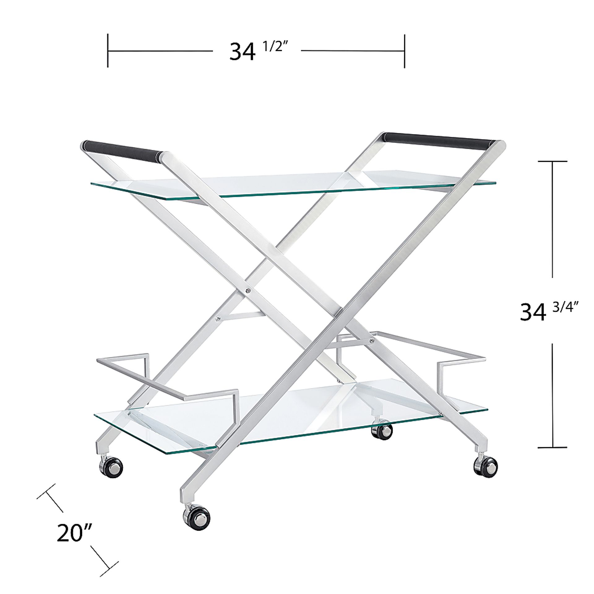 Revell Silver Bar Cart - Image 5