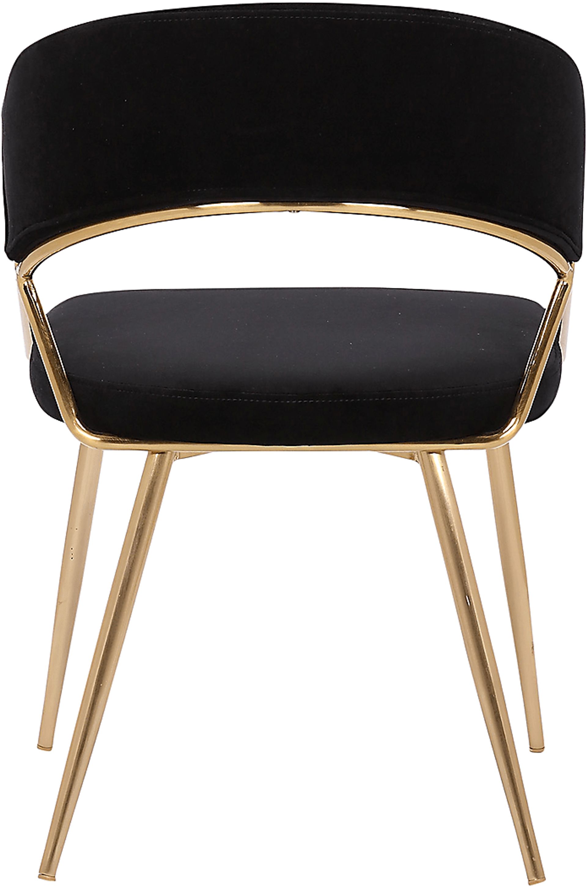 Reverrend Black Side Chair, Set of 2 - Image 5
