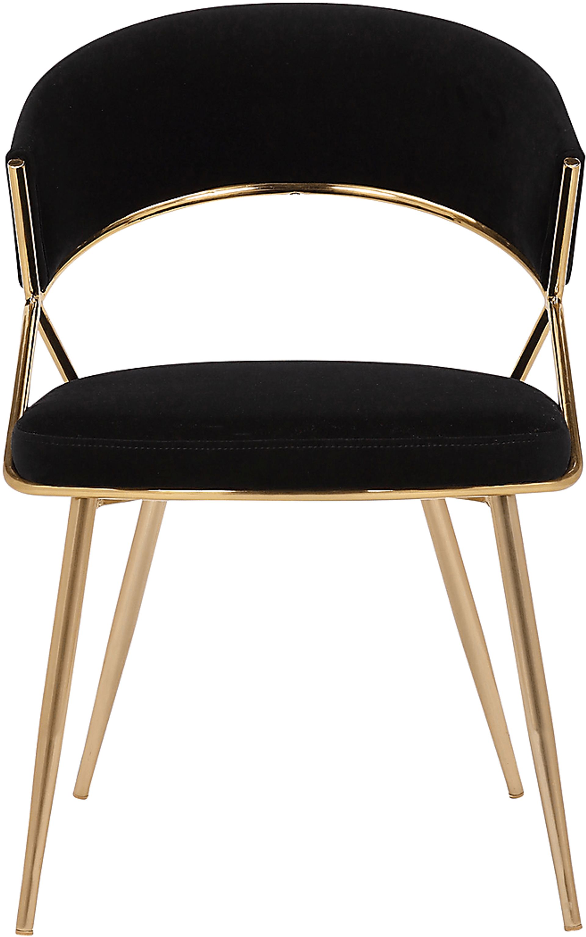 Reverrend Black Side Chair, Set of 2 - Image 6