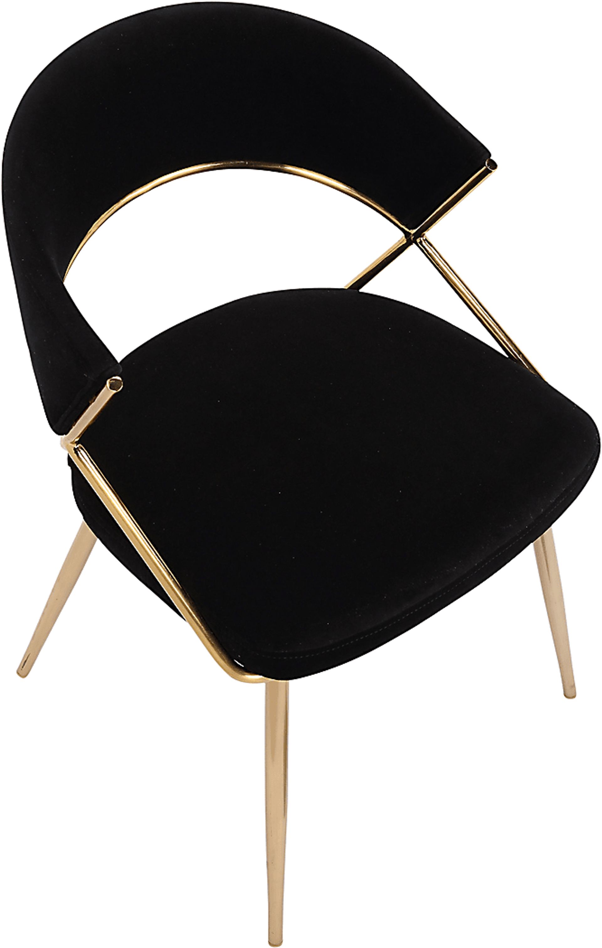 Reverrend Black Side Chair, Set of 2 - Image 7