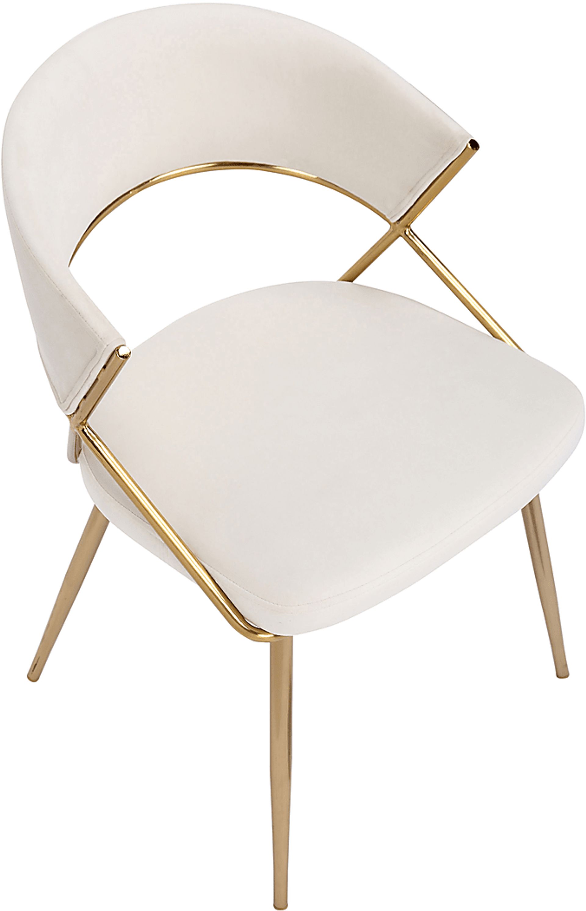 Reverrend Cream Side Chair, Set of 2 - Image 2