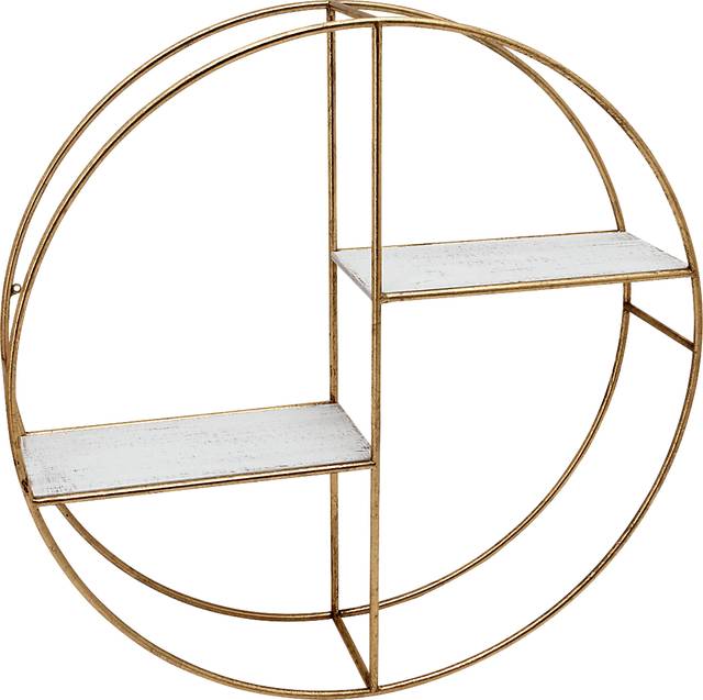 Revington Gold Wall Shelf - Thumbnail - Image 1
