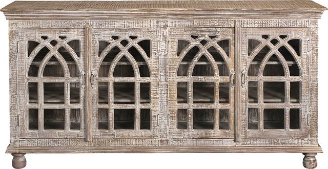 Rexdale Beige Credenza - Thumbnail - Image 2