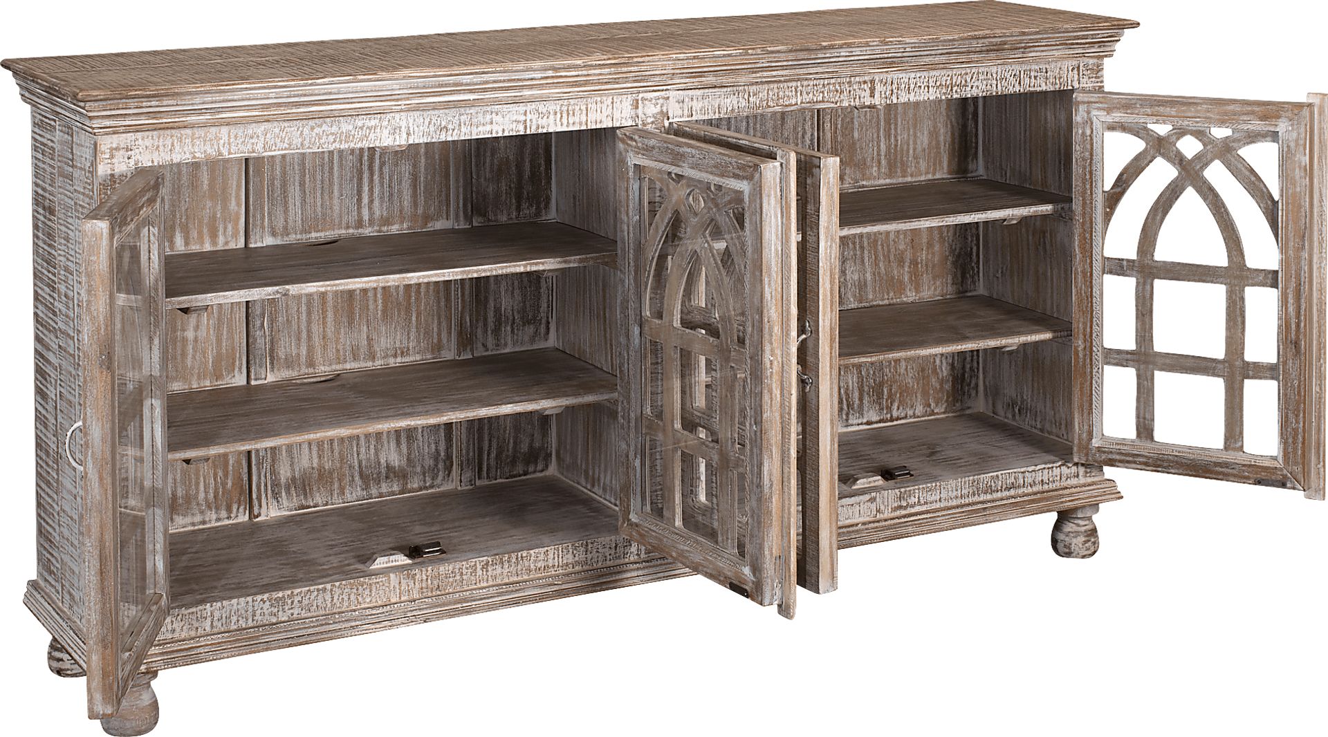 Rexdale Beige Credenza - Image 3