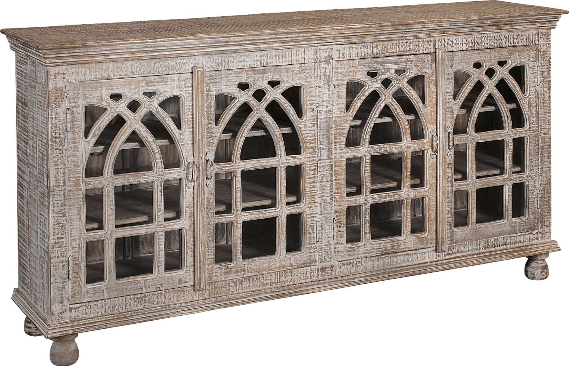 Rexdale Beige Credenza - Image 1
