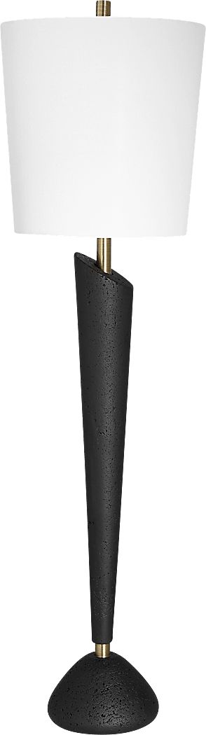 Rexford Circle Black Lamp