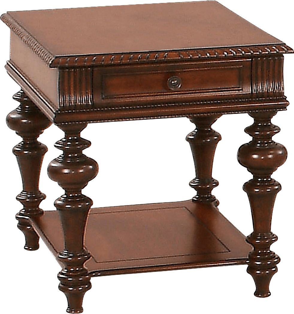 Reykin Cherry Side Table Rooms To Go