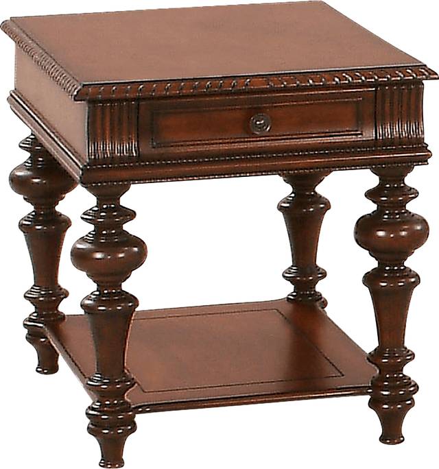 Reykin Cherry Side Table - Thumbnail - Image 1