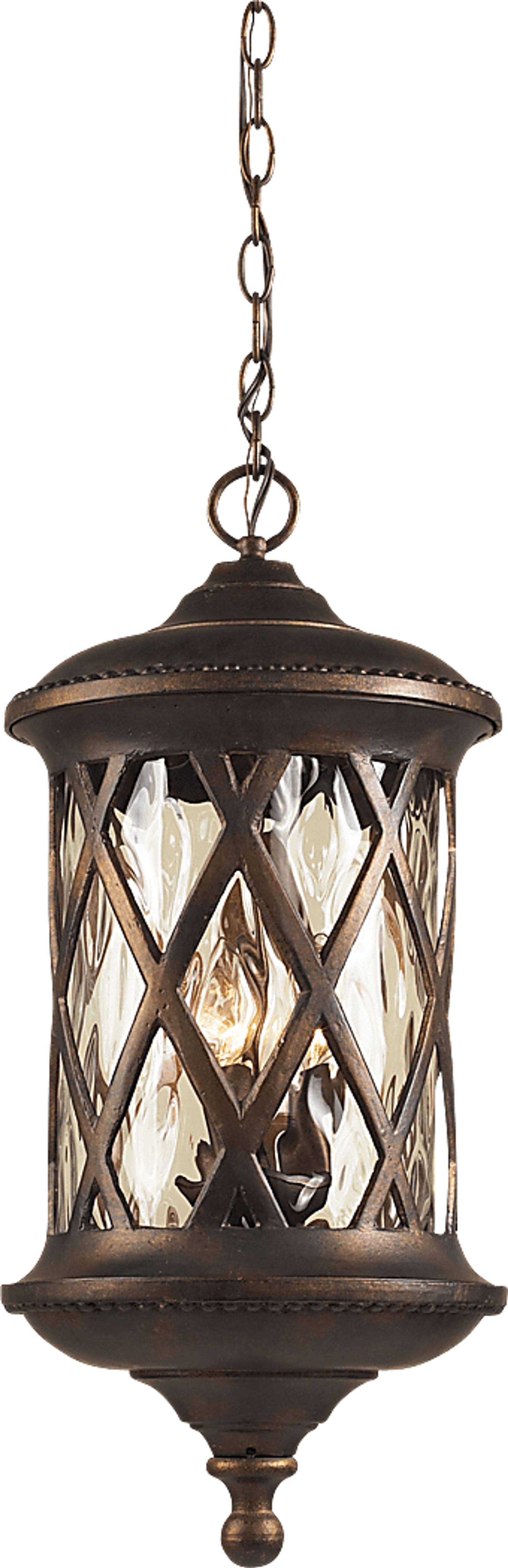 Reylea Brown Outdoor Chandelier - Image 1