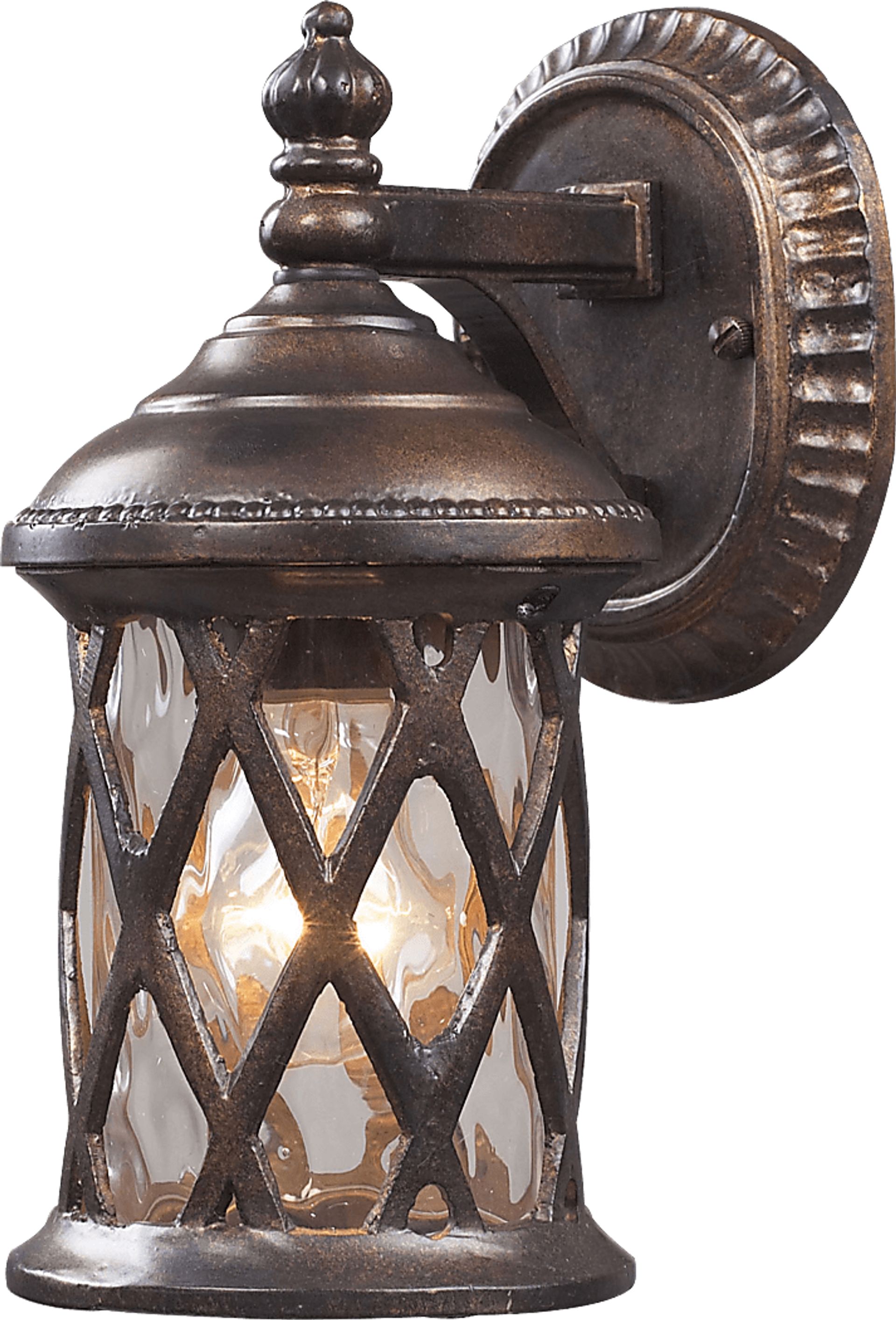 Reylea Brown Outdoor Wall Sconce - Image 1