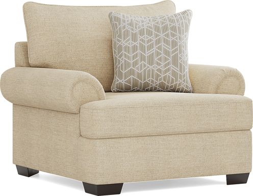 Reyna Point Tan Chair