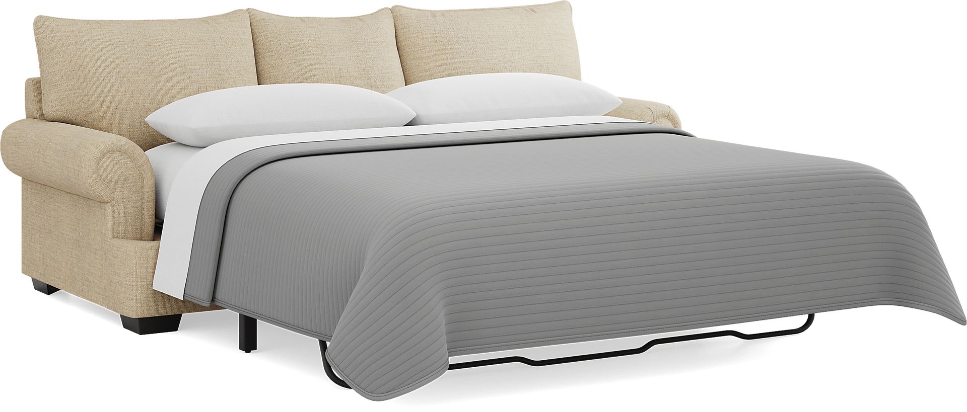 Reyna Point Tan Gel Foam Sleeper Sofa - Image 2
