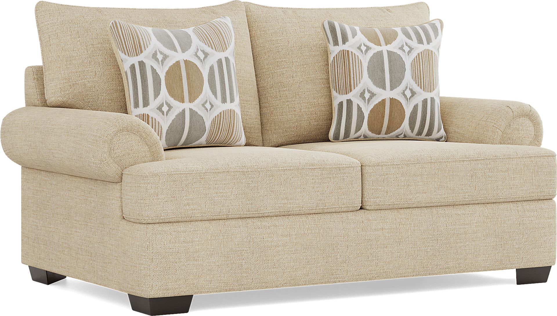 Reyna Point Tan Loveseat - Image 3