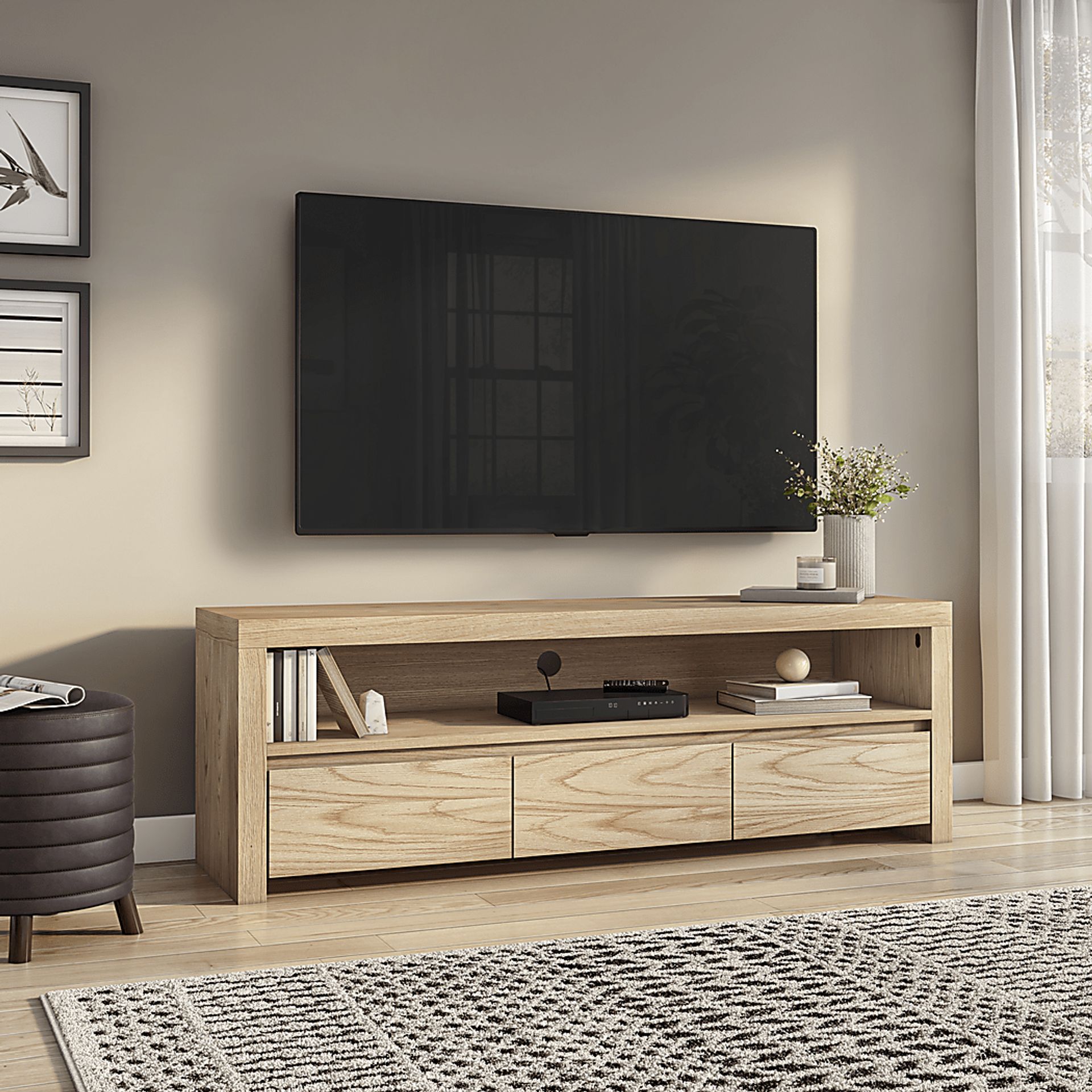 Reynaud Oak 59 in. Console - Image 2