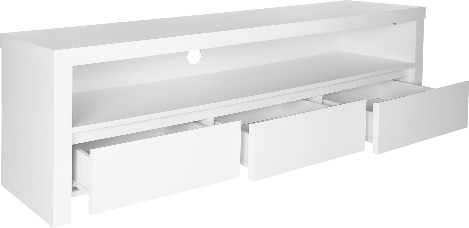Reynaud White 59 in. Console - Image 4