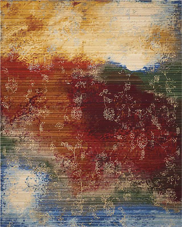 Rhapsody Brown 5' x 8' Rug - Thumbnail - Image 1