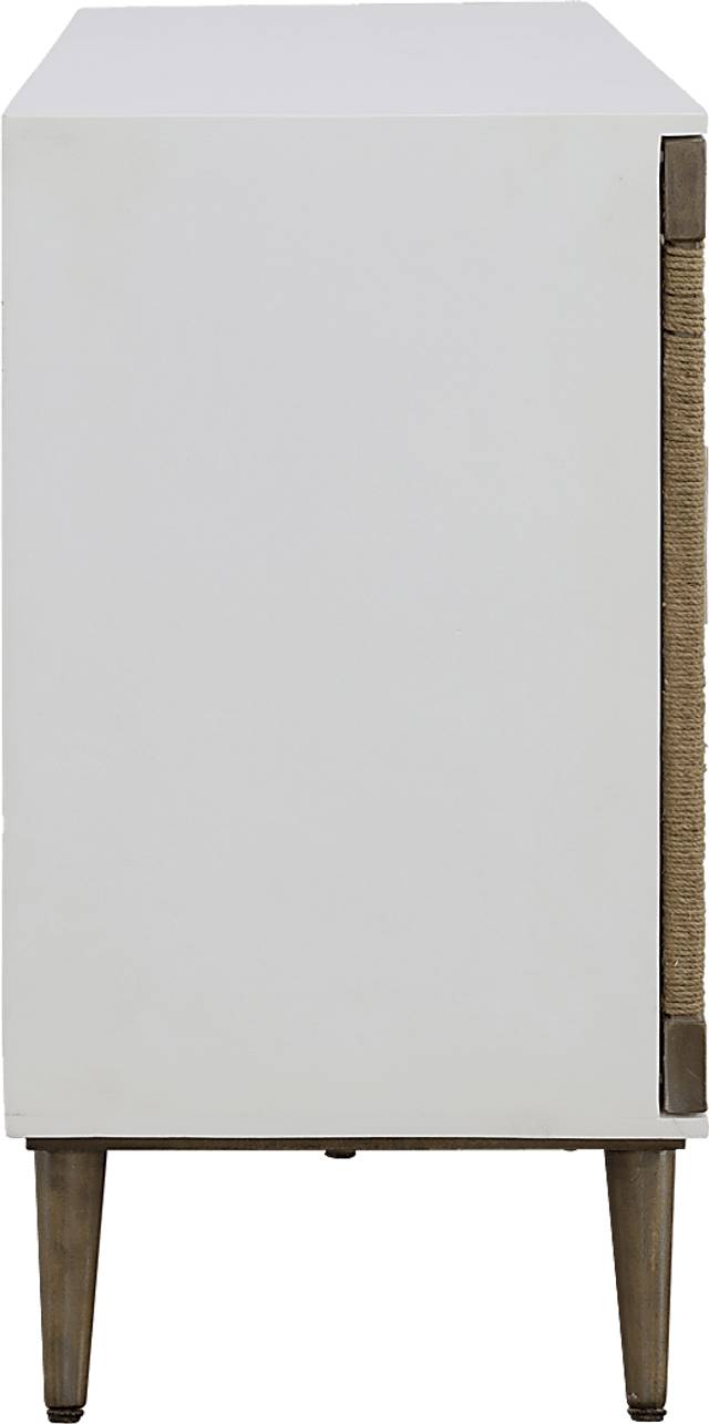 Rhealand White Credenza - Thumbnail - Image 6
