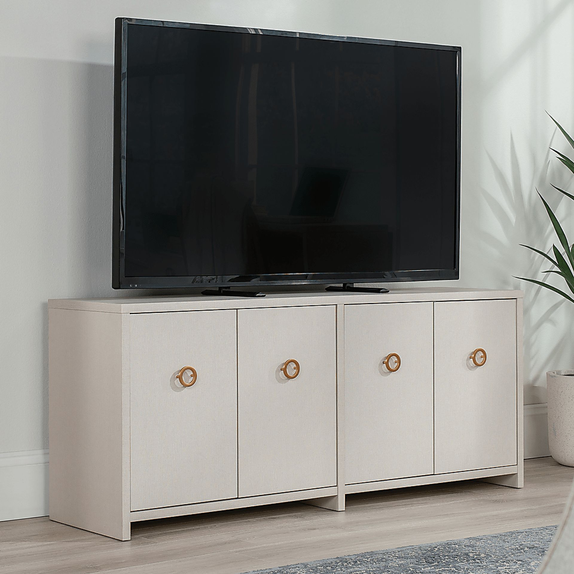 Rheault White 57 in. Console - Image 2