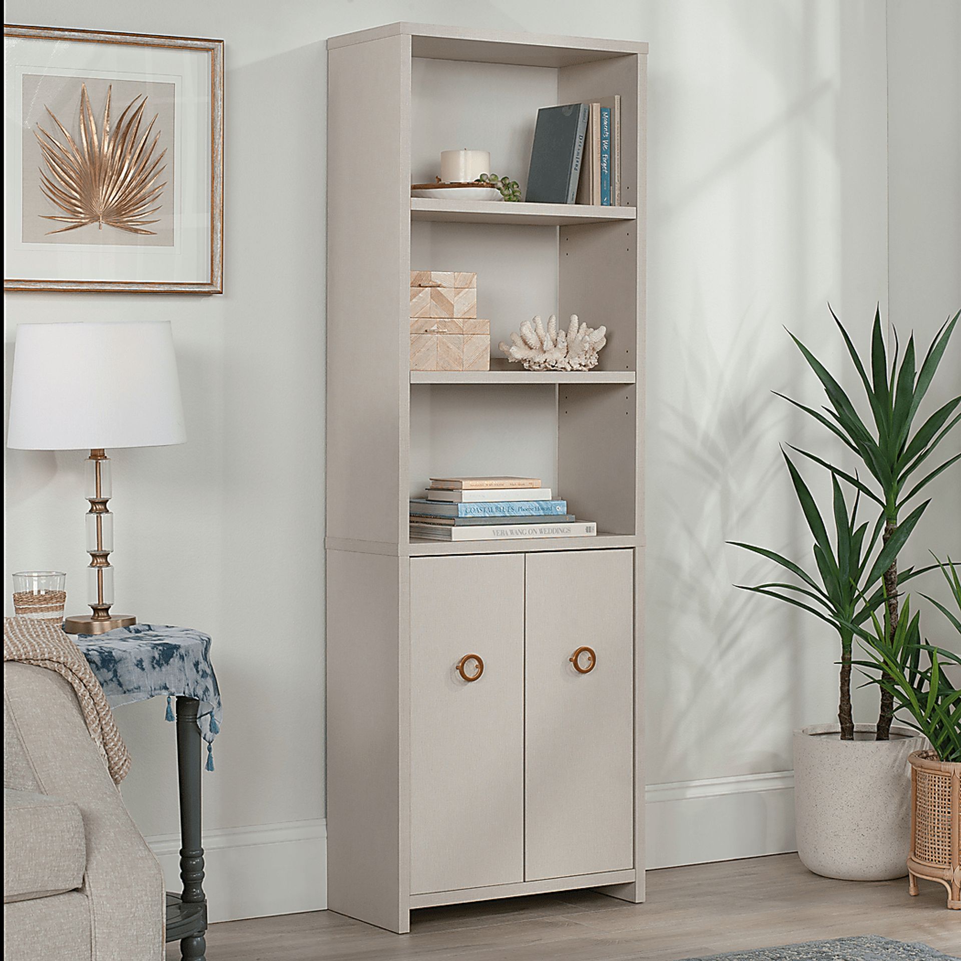 Rheault White Bookcase - Image 2