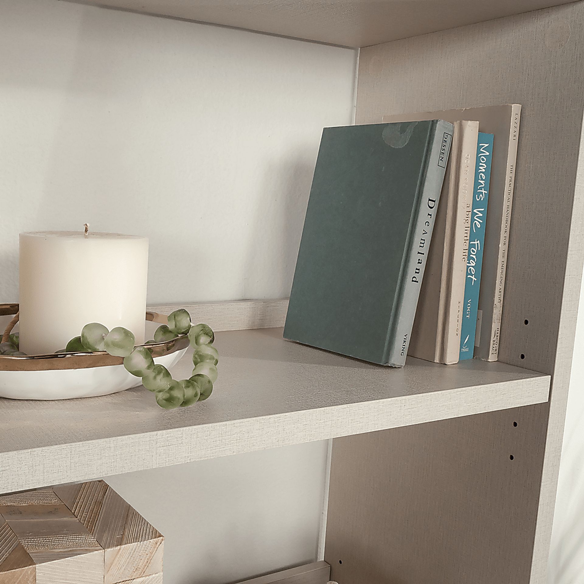 Rheault White Bookcase - Image 4
