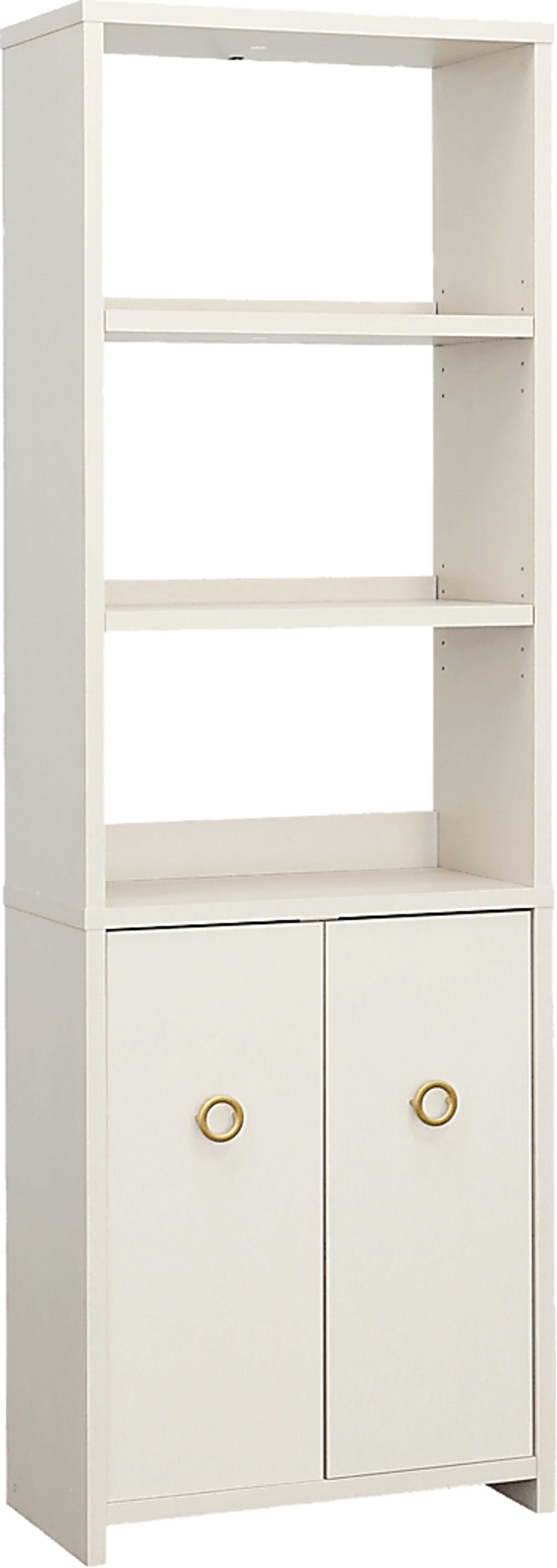 Rheault White Bookcase - Image 1