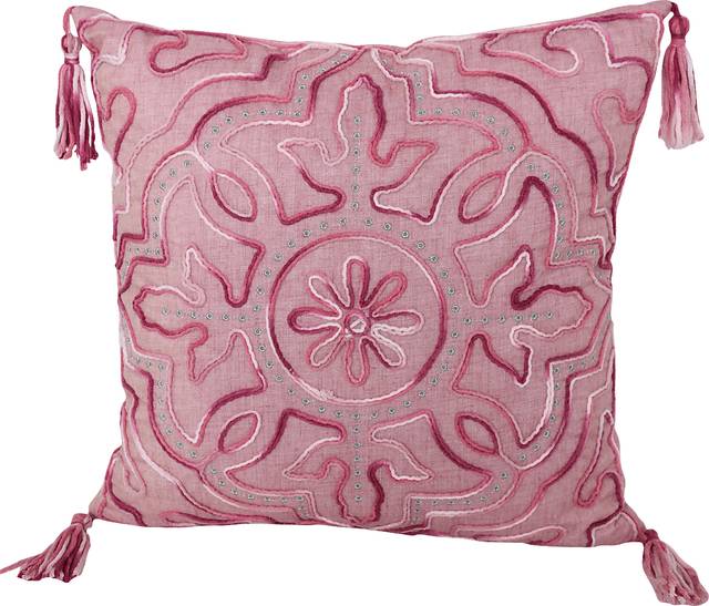 Rhinehill Pink Accent Pillow - Thumbnail - Image 1