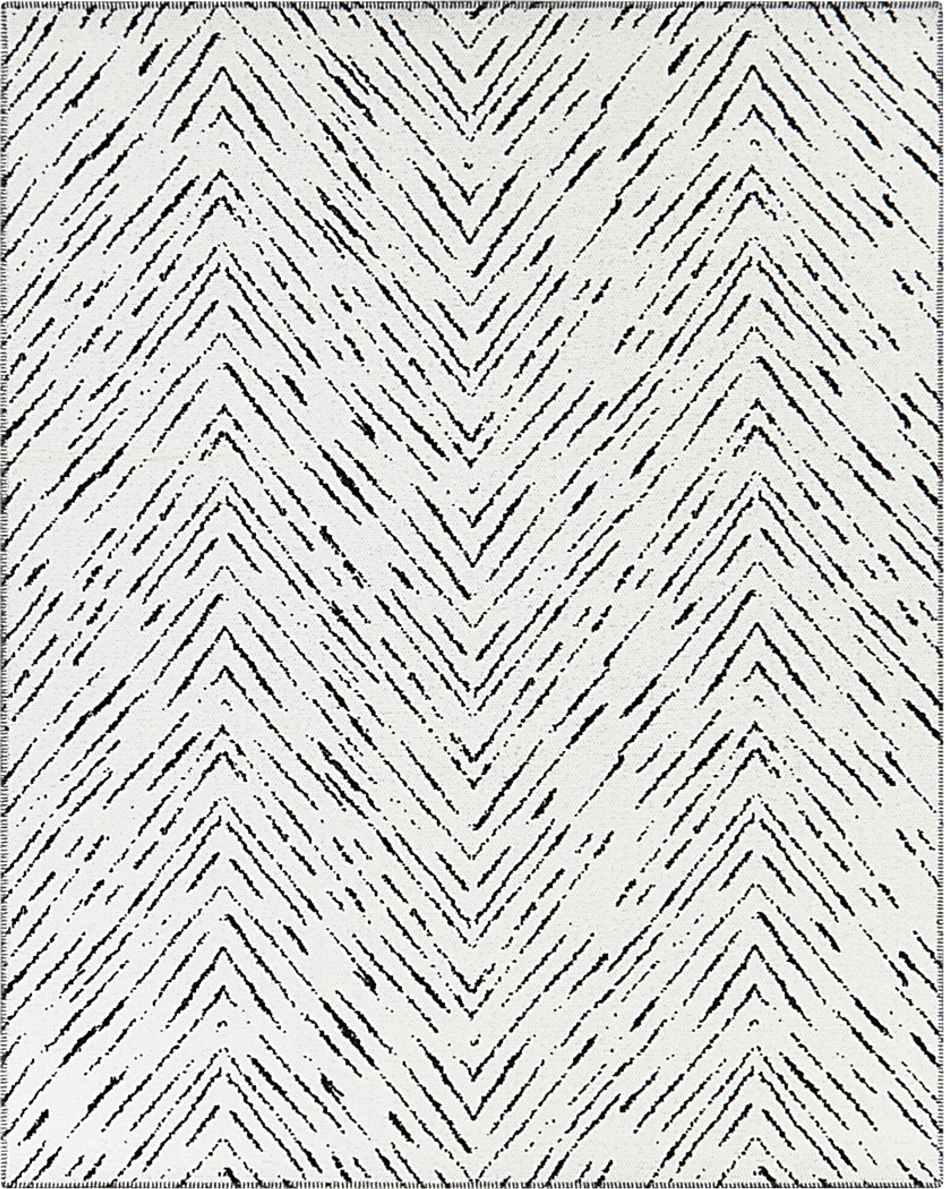 Rhis White 7'10 x 10' Rug - Image 1