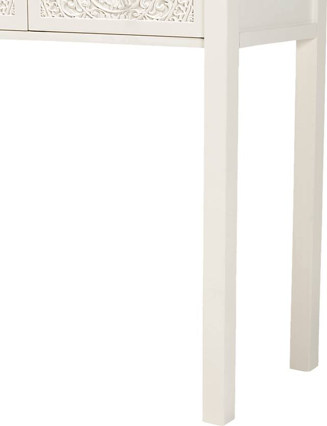 Rhodesa White Sofa Table - Thumbnail - Image 7