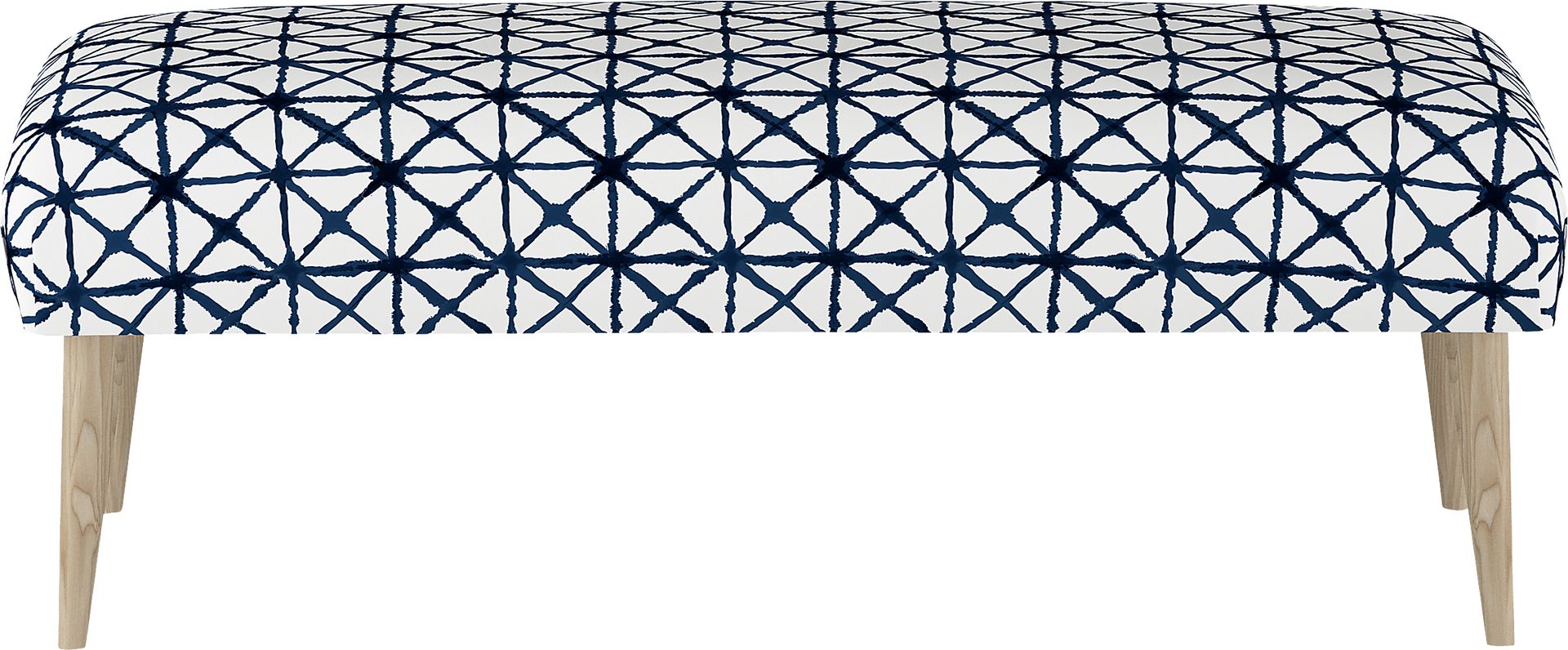 Rhombusland Blue Accent Bench - Image 2