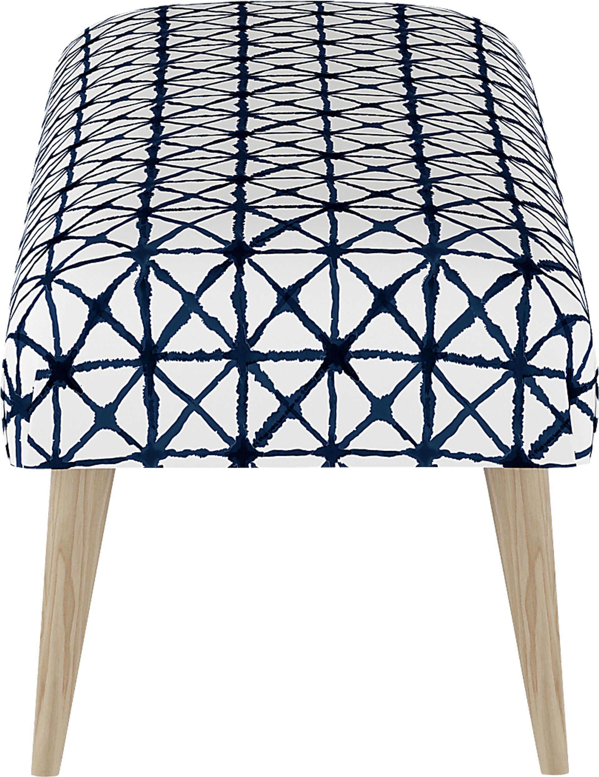 Rhombusland Blue Accent Bench - Image 3