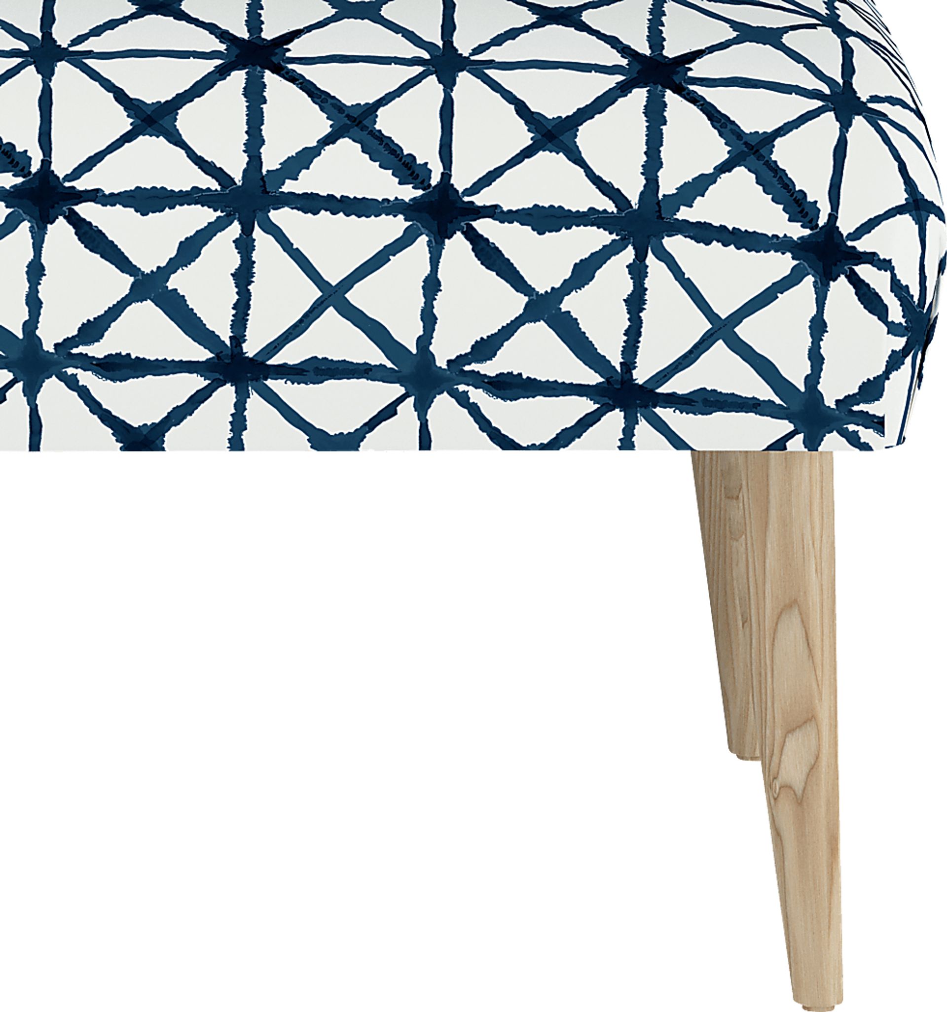 Rhombusland Blue Accent Bench - Image 4