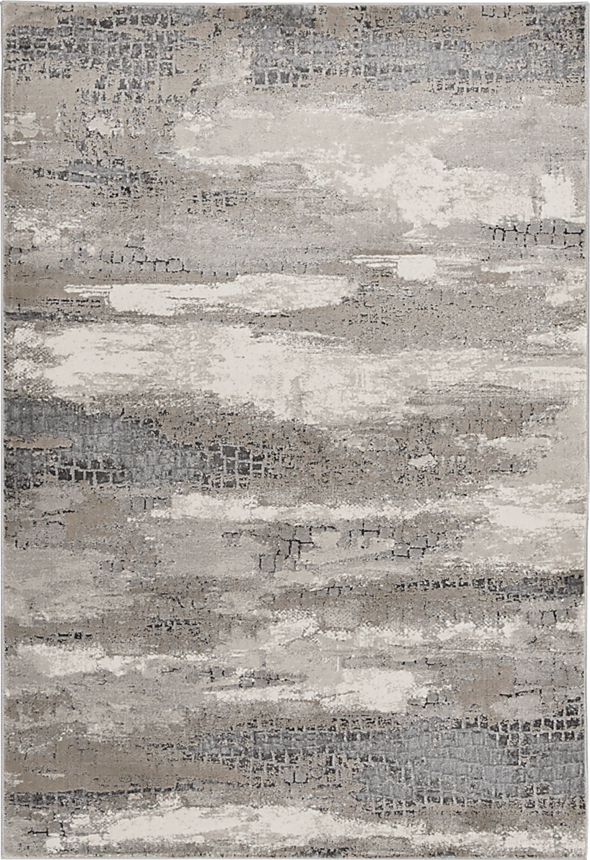 Rhys Gray 7'10" x 9'10" Rug - Image 1