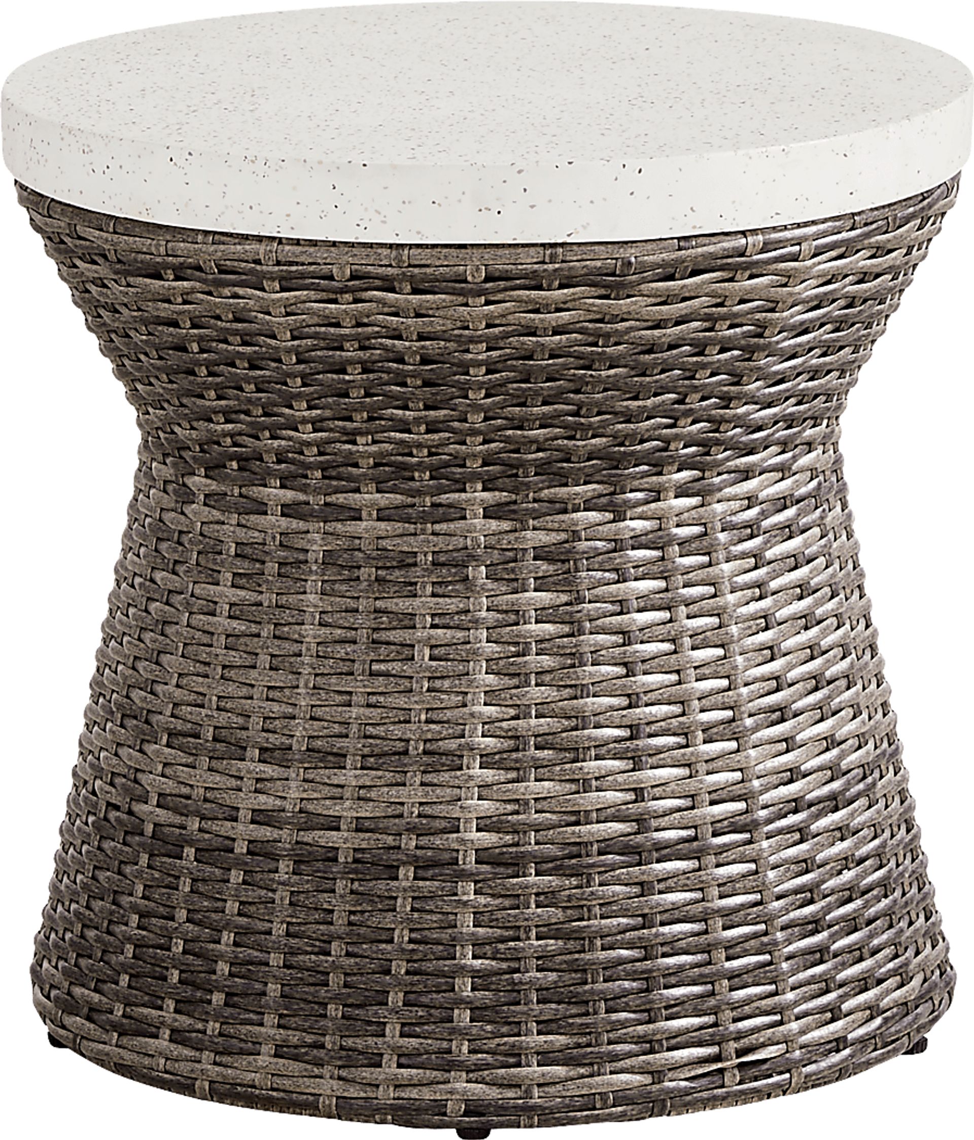 Ria Driftwood Outdoor End Table - Image 1