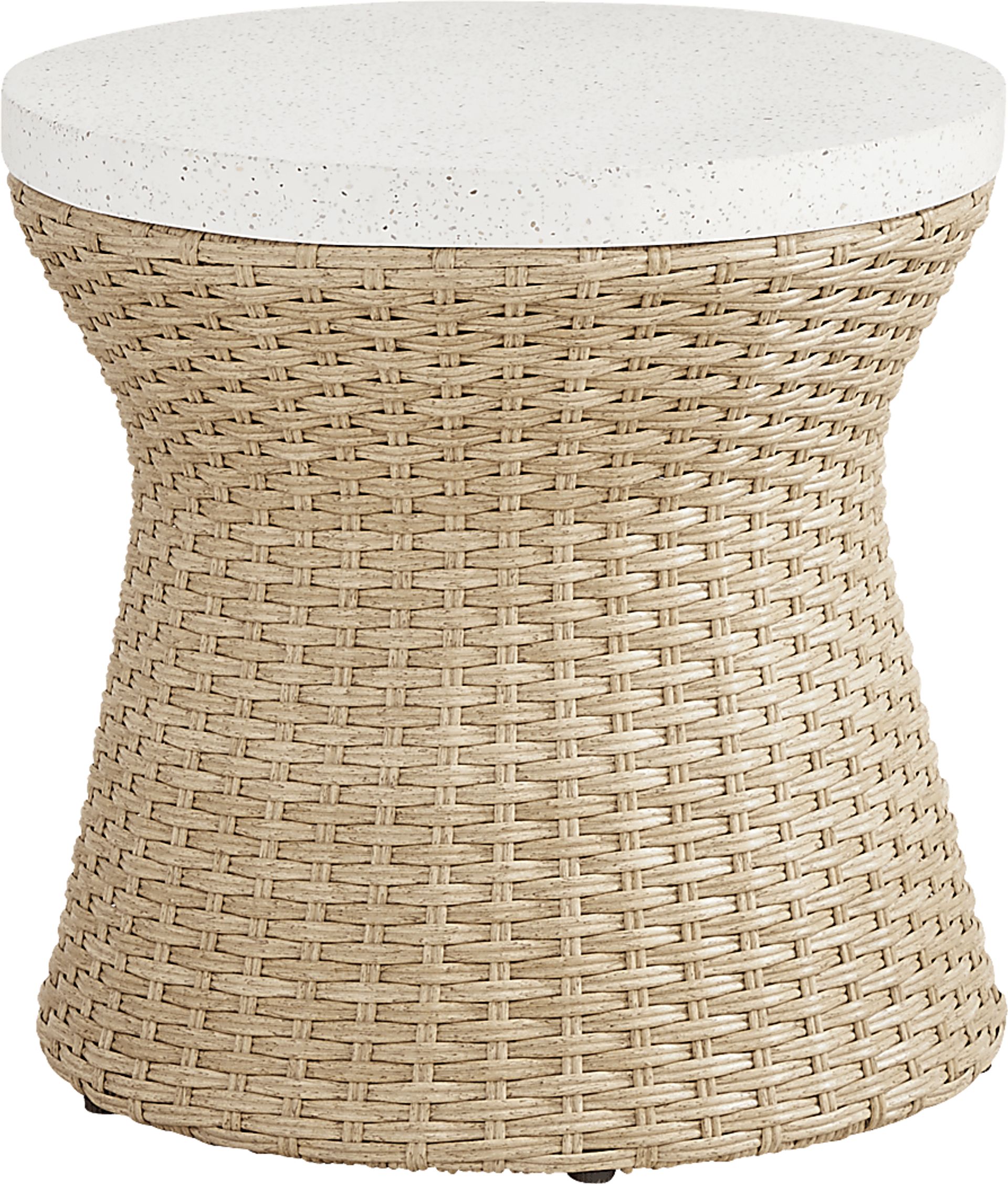 Ria Natural Outdoor End Table - Image 1