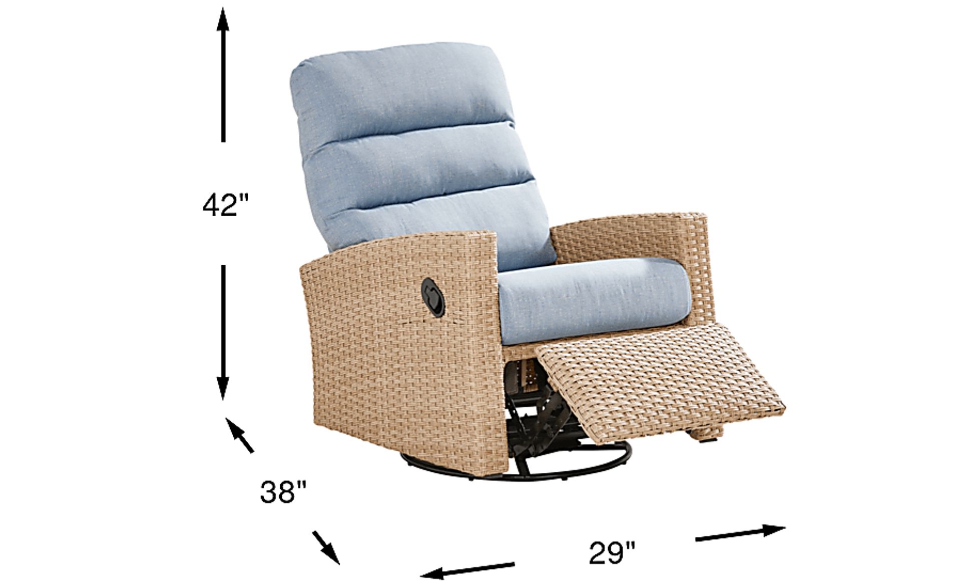 Dimension Image. Please refer to the Dimension Tab on this page for dimension details.