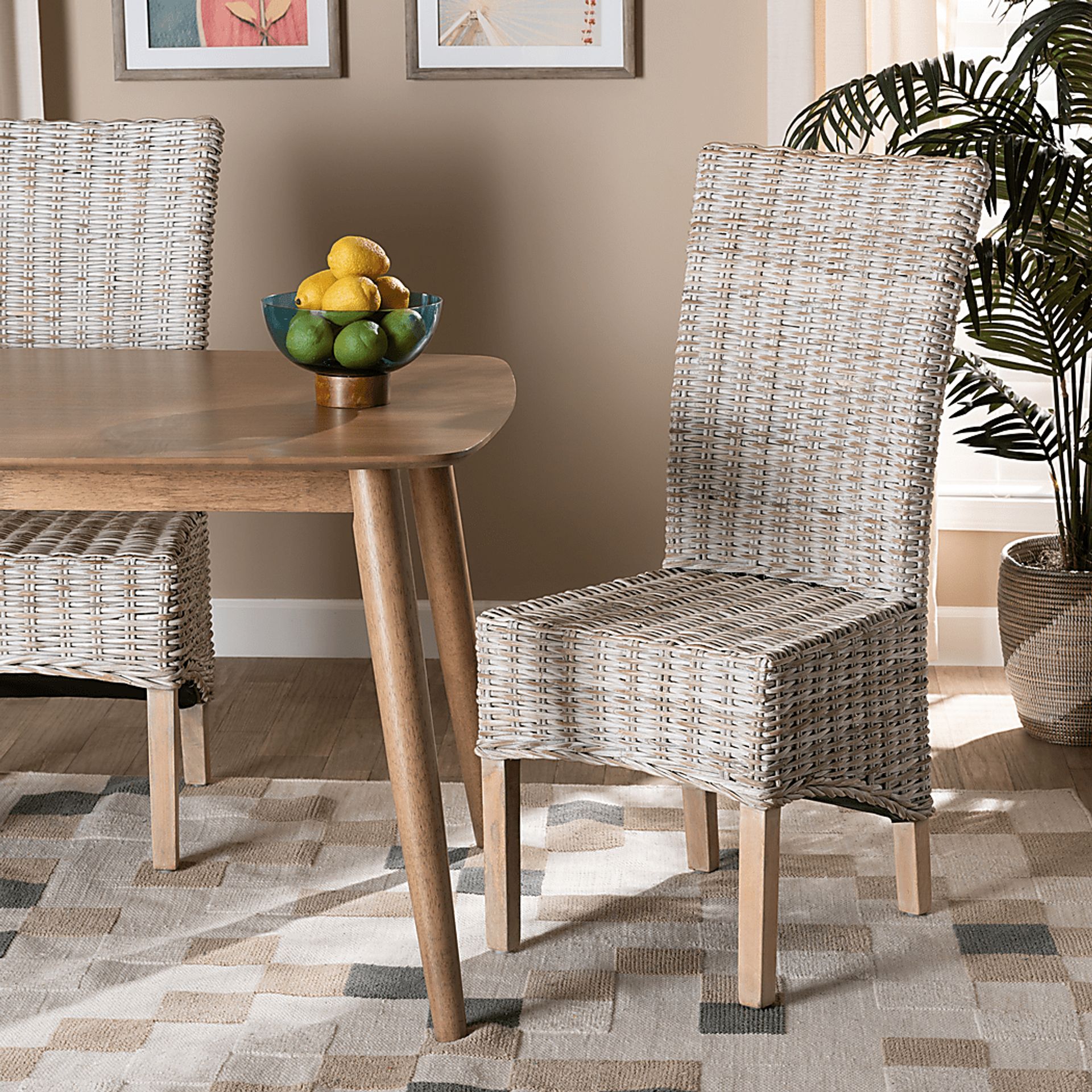 Riabelle Natural Side Chair - Image 2