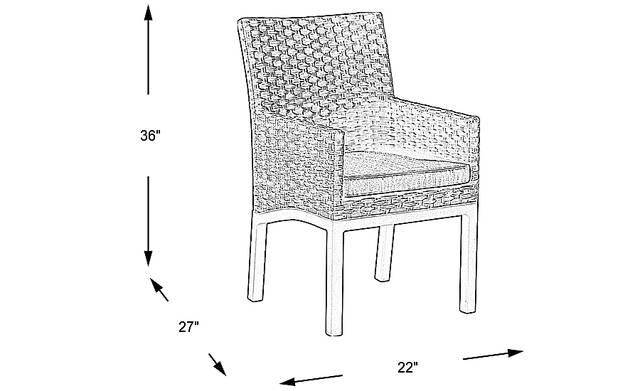Dimension Image. Please refer to the Dimension Tab on this page for dimension details.